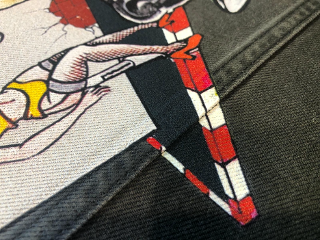 Custom Denim Close-Up