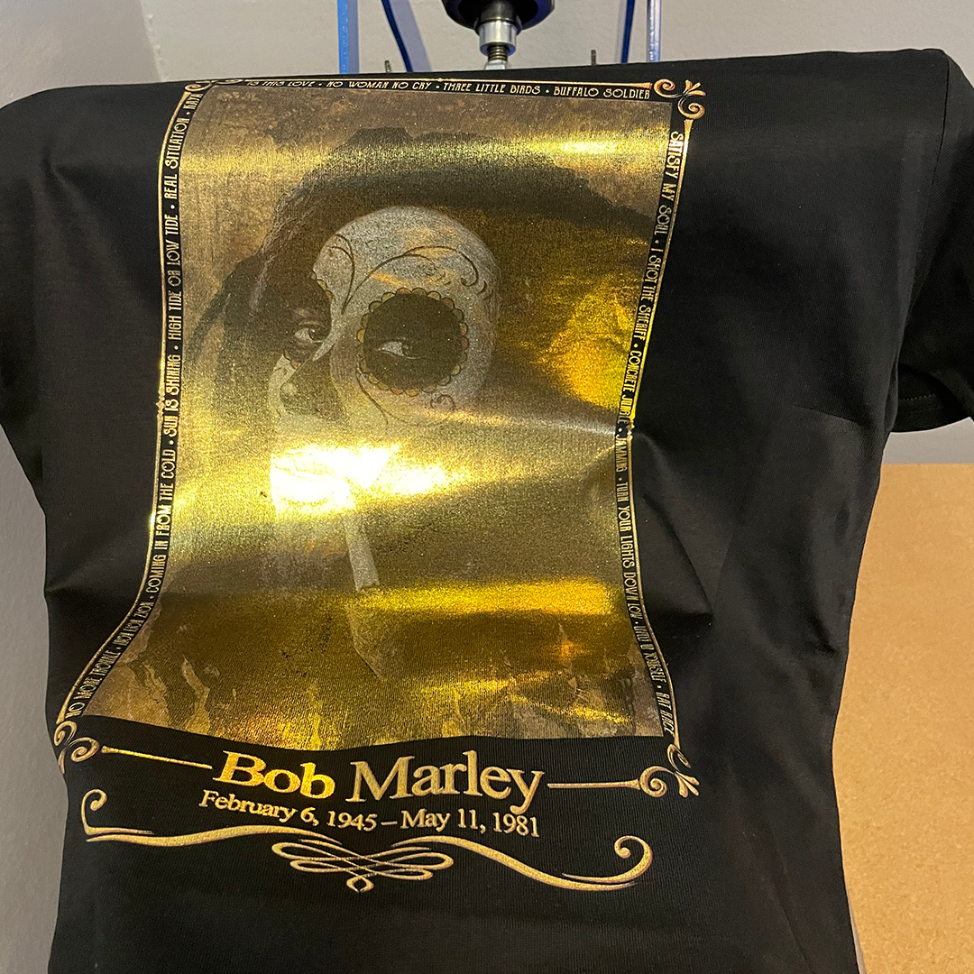 How To Print Metallic Foil DTG Garments