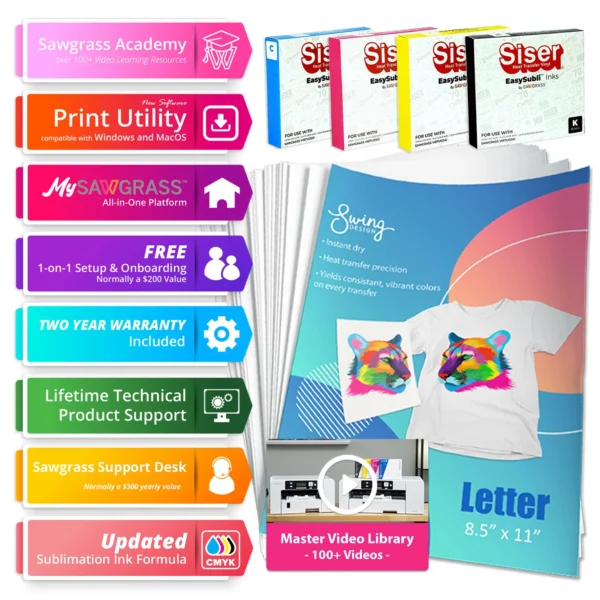 Sawgrass Virtuoso SG500 Sublimation Printer & Ink Bundle - Image 2